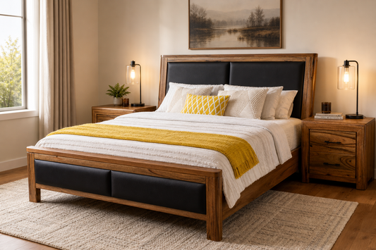 Florence Marri - Queen Bed with Bedsides