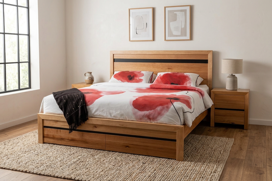 Anderson 3 Pcs 4 Draw-King Bed