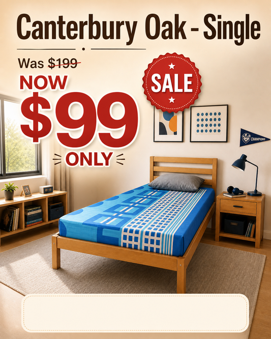 Canterbury Oak - Bed