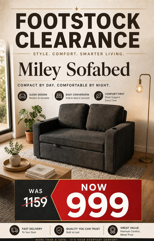 Sofa Bed - Miley (125 X 120 X 84)