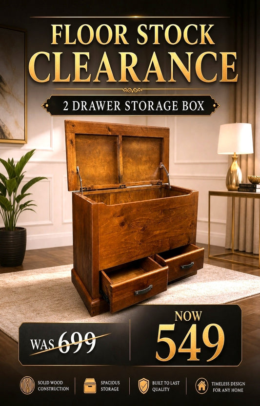Trinadad 2 drawer - Storage Box